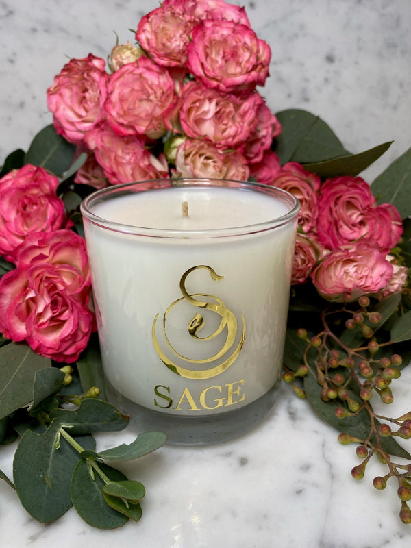 Garnet 8 oz Luxury Candle by Sage - The Sage Lifestyle