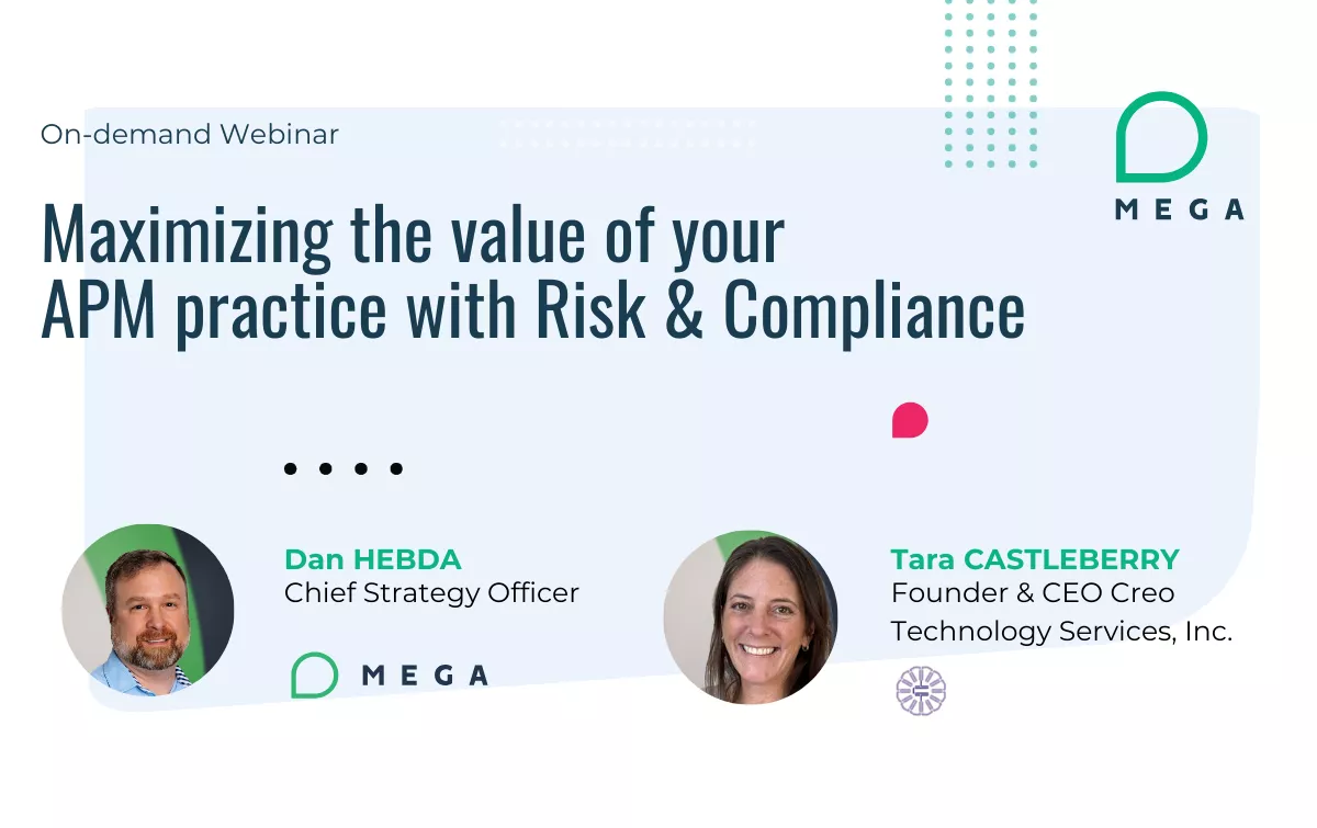 Maximizing the value of your APM Practice with Risk & Compliance