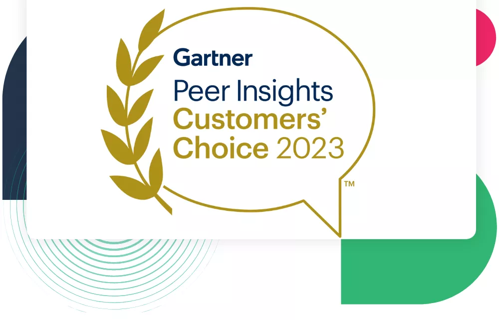 Press release - Gartner Customers' Choice - 2023