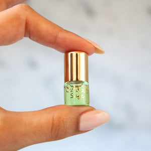 .03oz Mini Roll on Sage Perfume Oil by Sage Machado, Fresh, Gender Neutral Vegan, Cruelty Free, and travel size fragrance