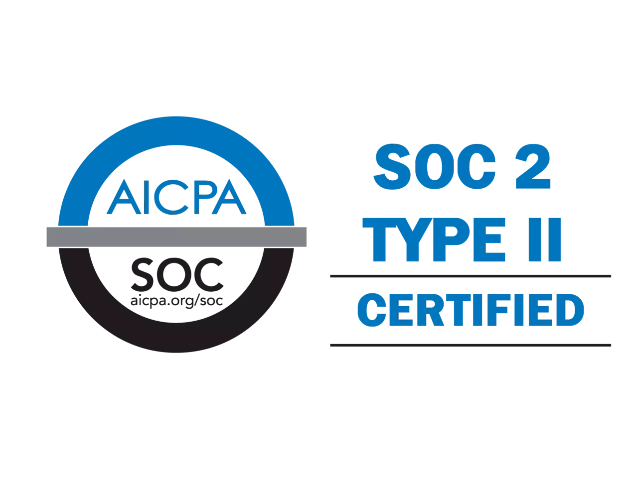 SOC 2 Type II Certified AICPA