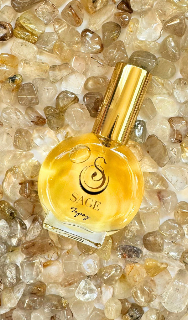 Topaz Limited Edition Organic 1/2oz Eau de Toilette Mini by Sage - The Sage Lifestyle